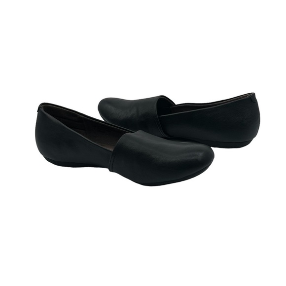 EuroSoft By Sofft Black Silvan Slip On Round Toe Padded Loafers Size 10 Women's - Picture 1 of 9